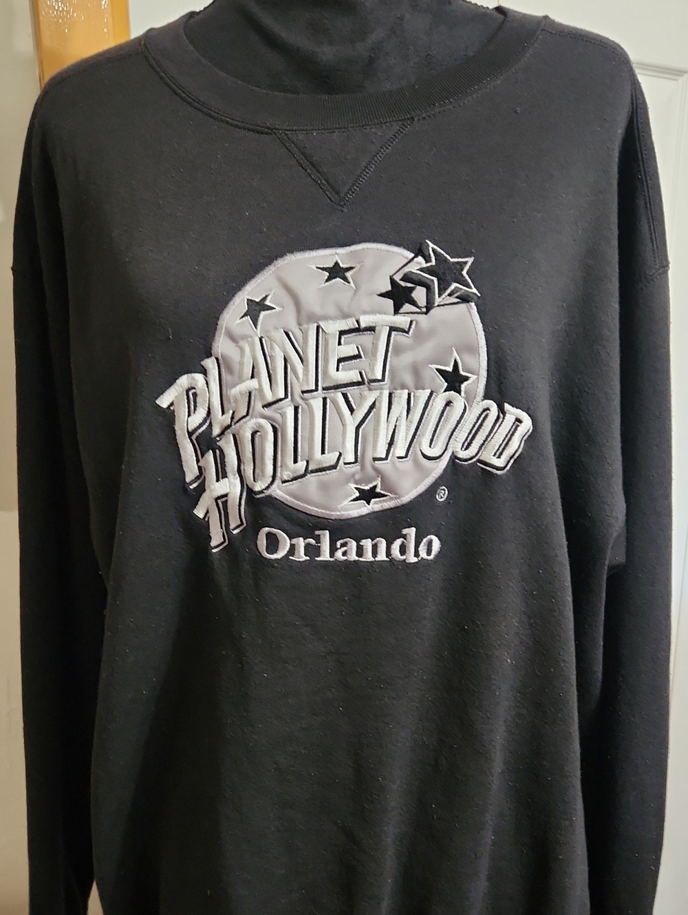 Planet Hollywood Orlando Black Crewneck Sweatshirt